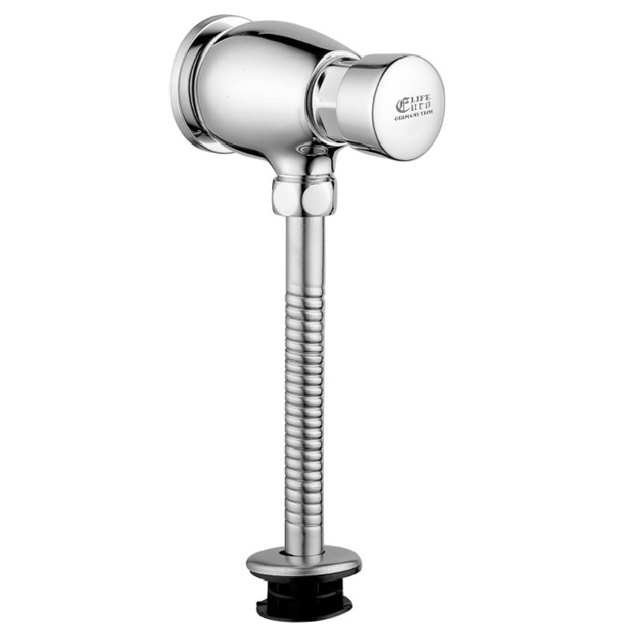 Van xả tiểu nhấn nam, chất liệu Đồng mạ Chrome Eurolife EL-XT140