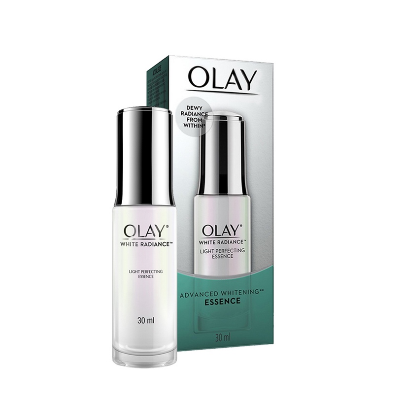 Bộ 2 sản phẩm dưỡng trắng chuyên sâu Olay Advanced Whitening [Tặng Túi Tiện Ích]