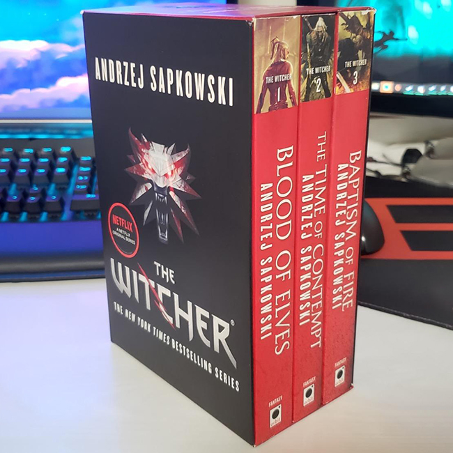 The Witcher Boxed Set: Blood of Elves, The Time of Contempt, Baptism of Fire