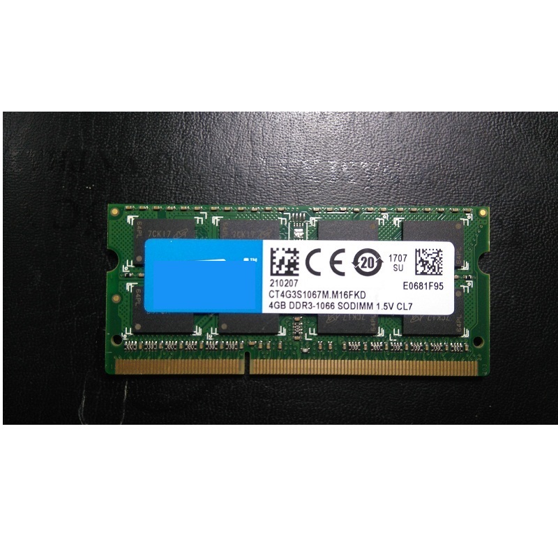Ram Laptop 4GB DDR3 bus 1066 (8500s) ram dùng cho Laptop