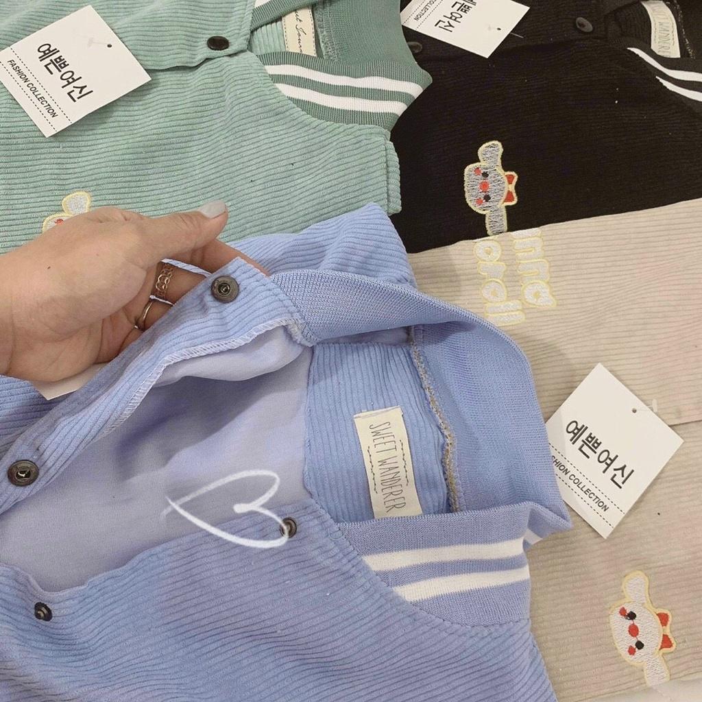 Áo Khoác Bomber Nam Nữ CINNO Phong Cách Hàn Quốc Thời Trang PONIVA Chất Nhung Tăm