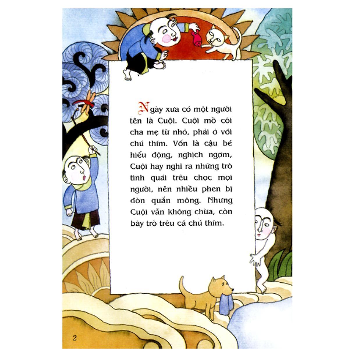 Sách - Sự Tích Chú Cuội Cung Trăng - Tranh Truyện Dân Gian Việt Nam - NXB Kim Đồng