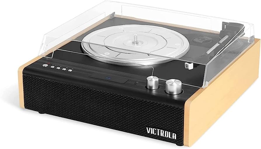 Victrola Eastwood 3-speed turntable, Built-in speakers, Dual BT, ceramic stylus - New 100%