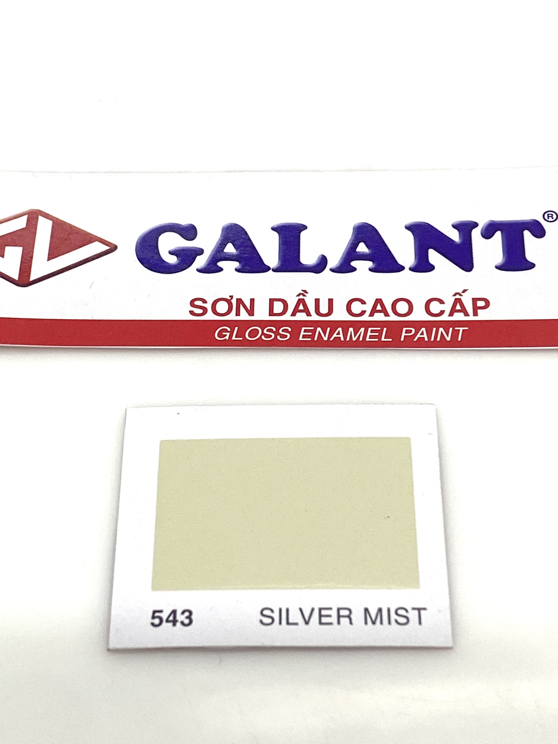 Sơn dầu Galant màu vàng Silver Mist 543 _ 0.8L