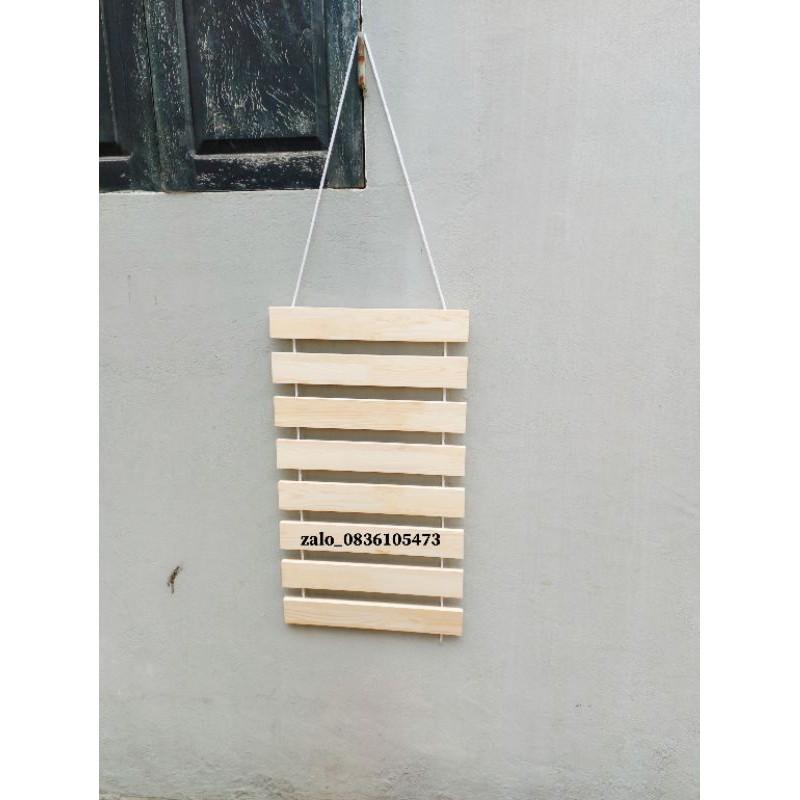 Kệ gỗ treo tường