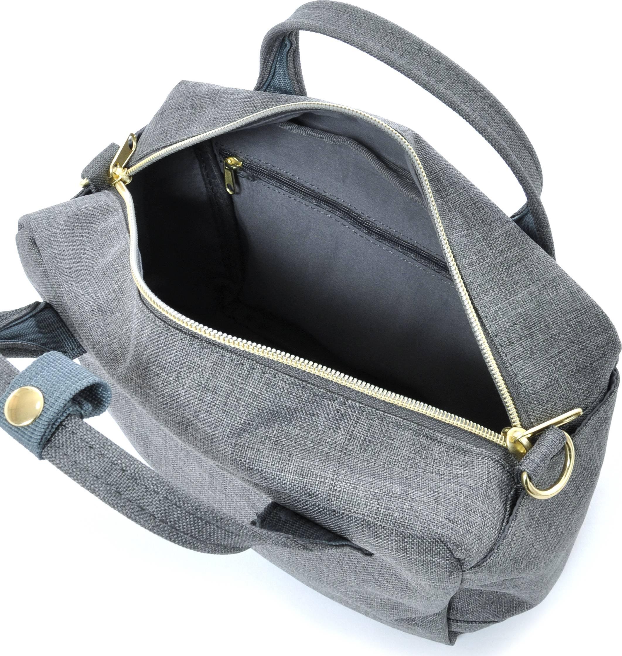 Túi đeo chéo ANELLO đeo 2 kiểu vải polyester cỡ nhỏ AT-C1223