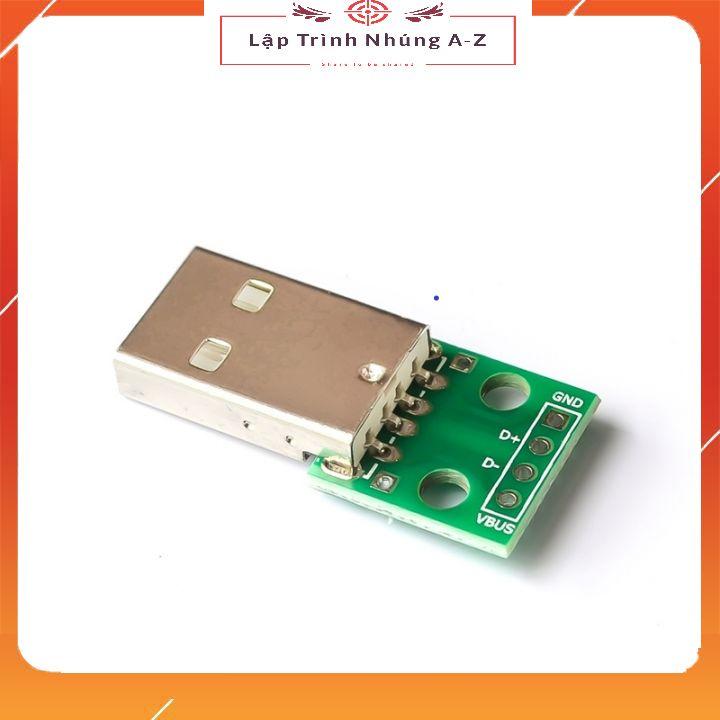 [Lập Trình Nhúng A-Z][156] Đế Chuyển USB-4P To 2.54mm DIP