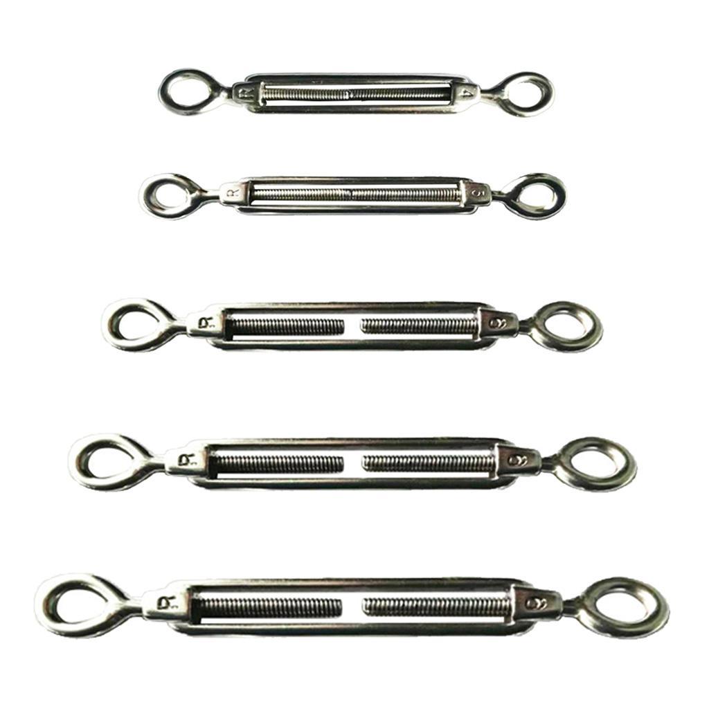 Rustproof Stainless Steel  Turnbuckle Wire Rope Tension Screw