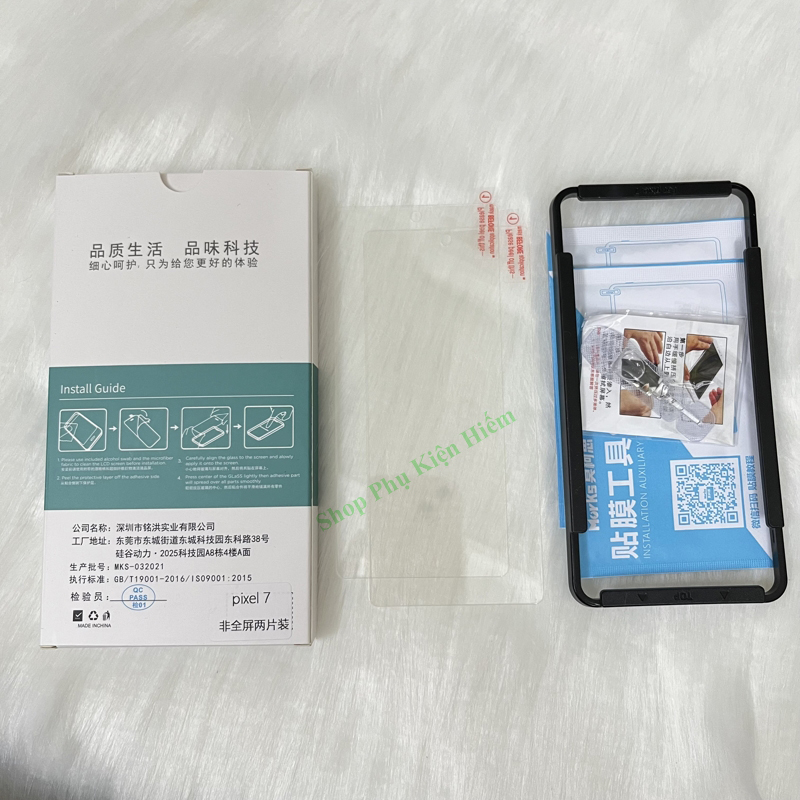 Cường lực dành cho Pixel 7 siêu mượt Morks - Hàng nhập khẩu