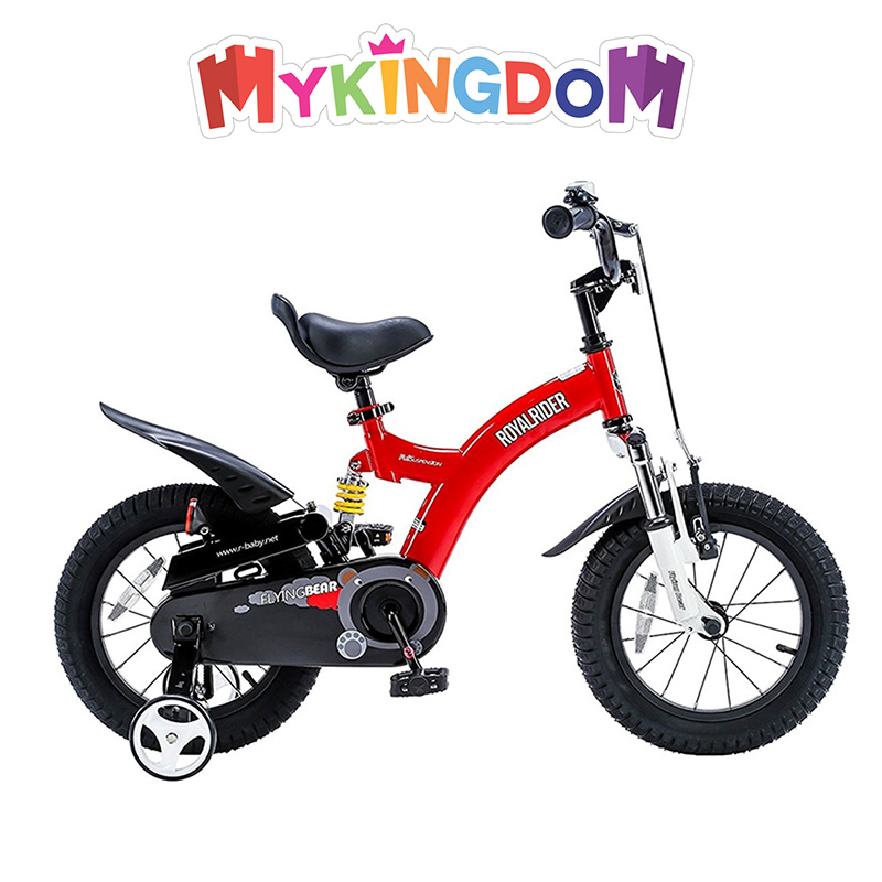 Xe Đạp Trẻ Em RoyalBaby Flying Bear 14&quot;, Màu Đỏ, Bé Từ 4-7 Tuổi RB14B-9-RED