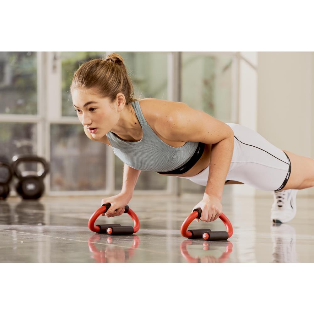 Dụng cụ chống đẩy REEBOK Push Up Bars - Đỏ - RAAC-12231