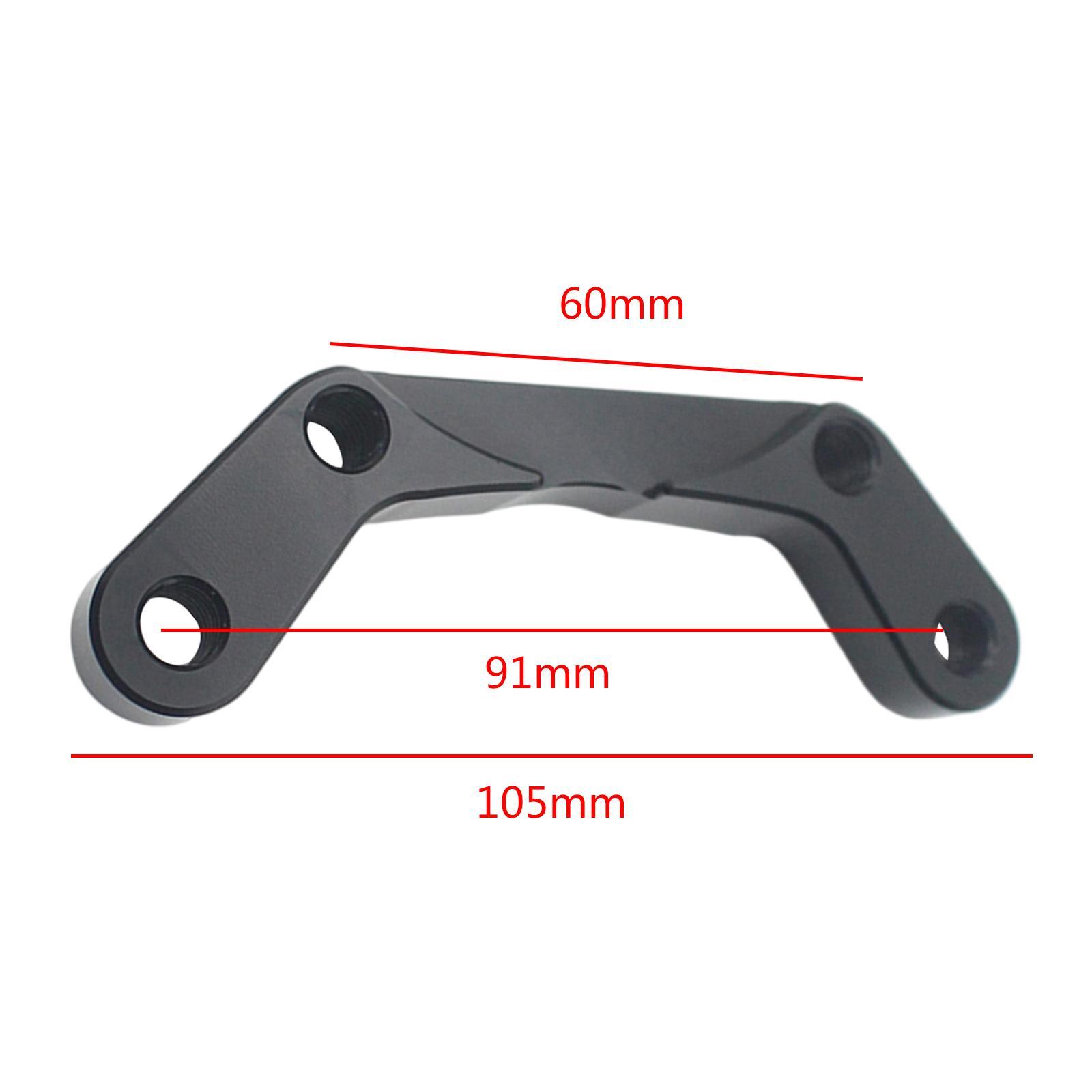 Brake Caliper Adapter Bracket High Performance for  LX Lxv Black