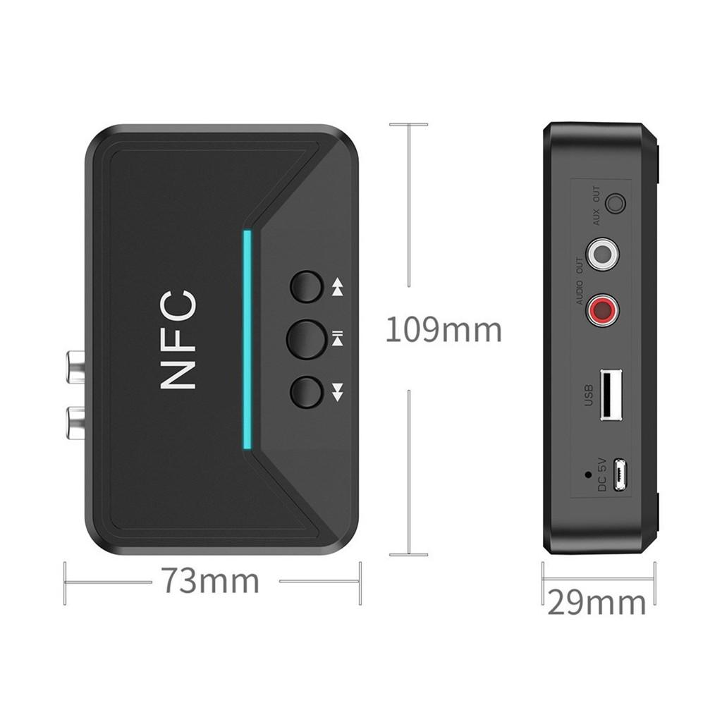 Portable NFC Adapter AUX 5.0 Stereo Receiver Dongle 15m