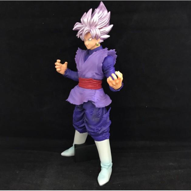 Mô Hình Dragon Ball - Super Saiyan Black Goku Pink nét chi tiết mặt đẹp sơn đậm chuẩn hình