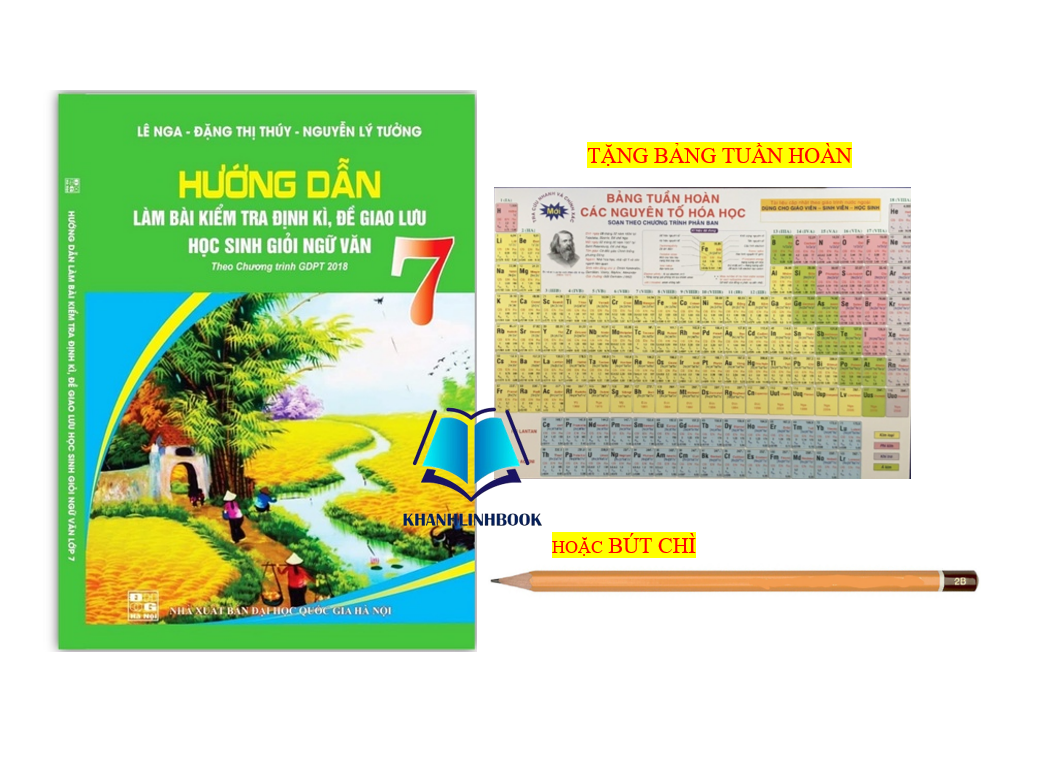 Sách - Hướng dẫn làm bài kiểm tra ngữ văn định kì, đề giao lưu học sinh giỏi ngữ văn 7