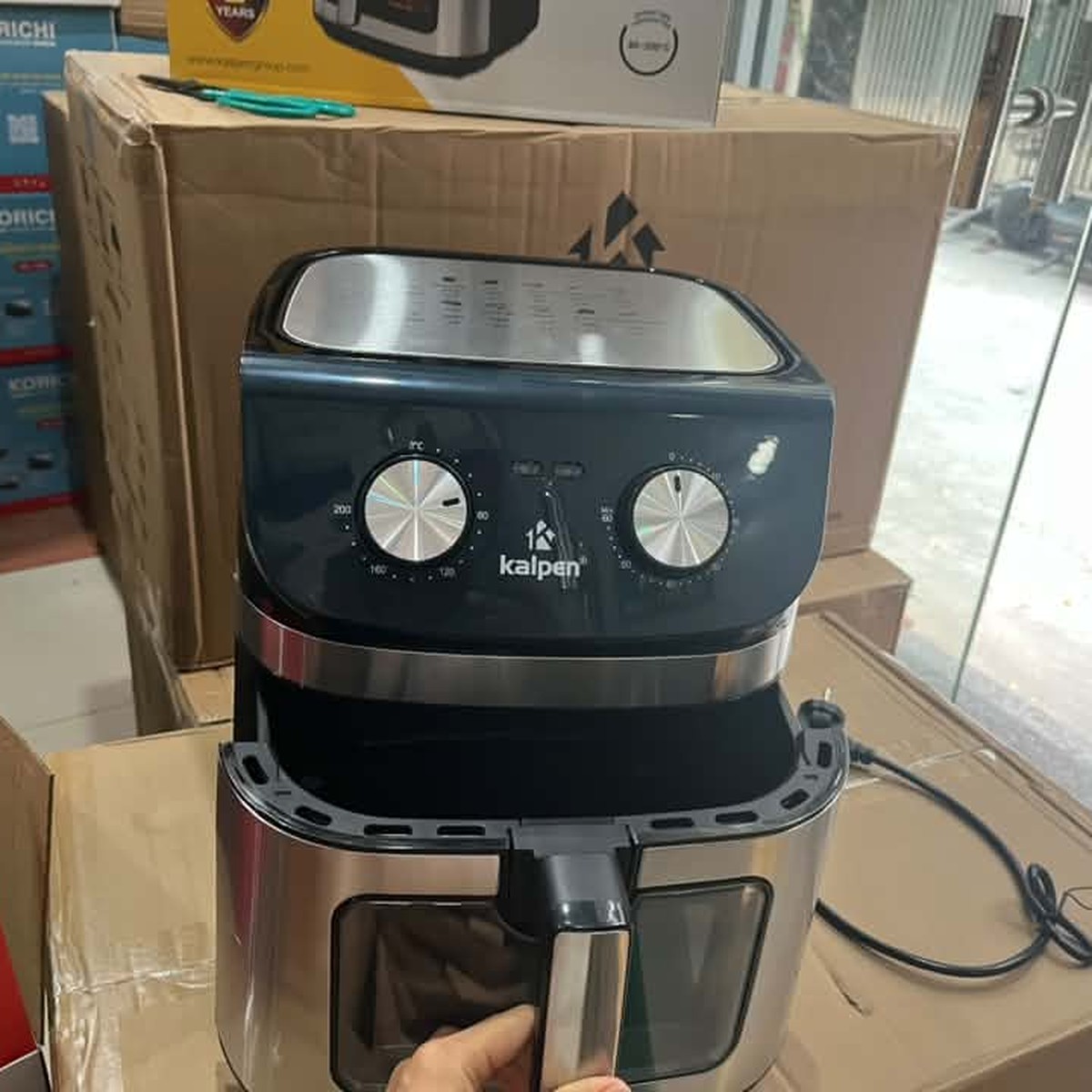 Nồi chiên không dầu Kalpen F2 dung tích 12L, công suất 2000W chuẩn Đức - Hàng chính hãng