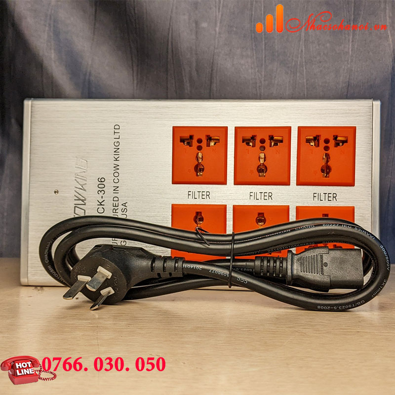 Lọc Sạch Nguồn Điện Cao Cấp CK306 - An Toàn Cho Dàn Âm Thanh