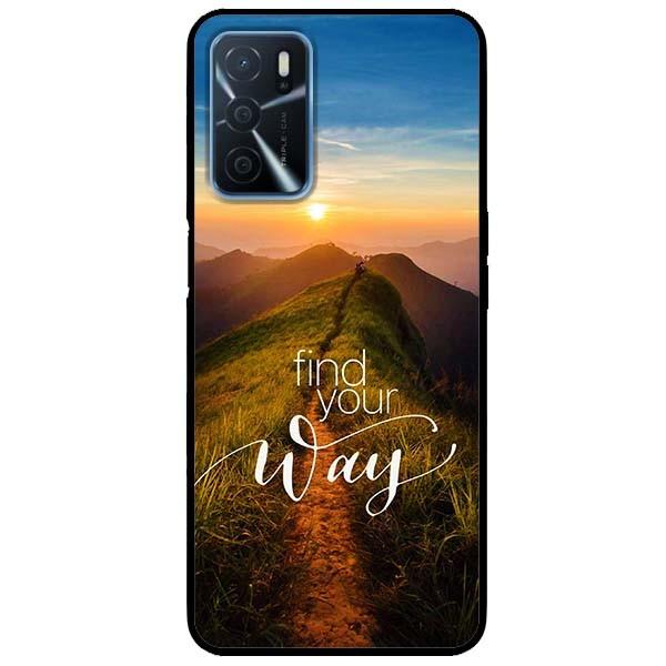 Ốp lưng dành cho Oppo A16 mẫu Find the way