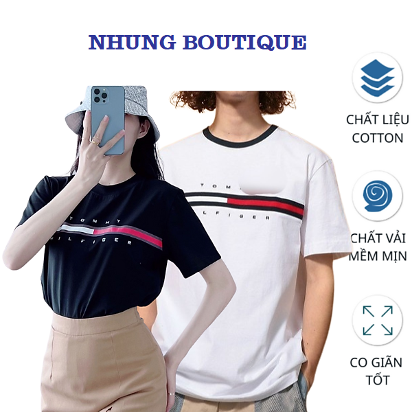 Áo Thun Nam Nữ Mặc Cặp, Size S M L XL (40-82kg), Áo Phông Cotton Dày Mịn Thoáng Mát, Mã SP TIMO002