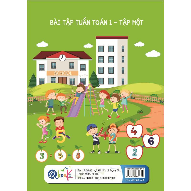 Sách - Bài Tập Tuần Toán 1 - Cánh Diều - Tập 1