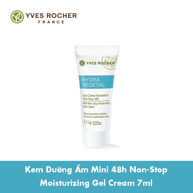 Kem Dưỡng Ẩm Yves Rocher Mini 48h Non-Stop Moisturizing Gel Cream 7ml