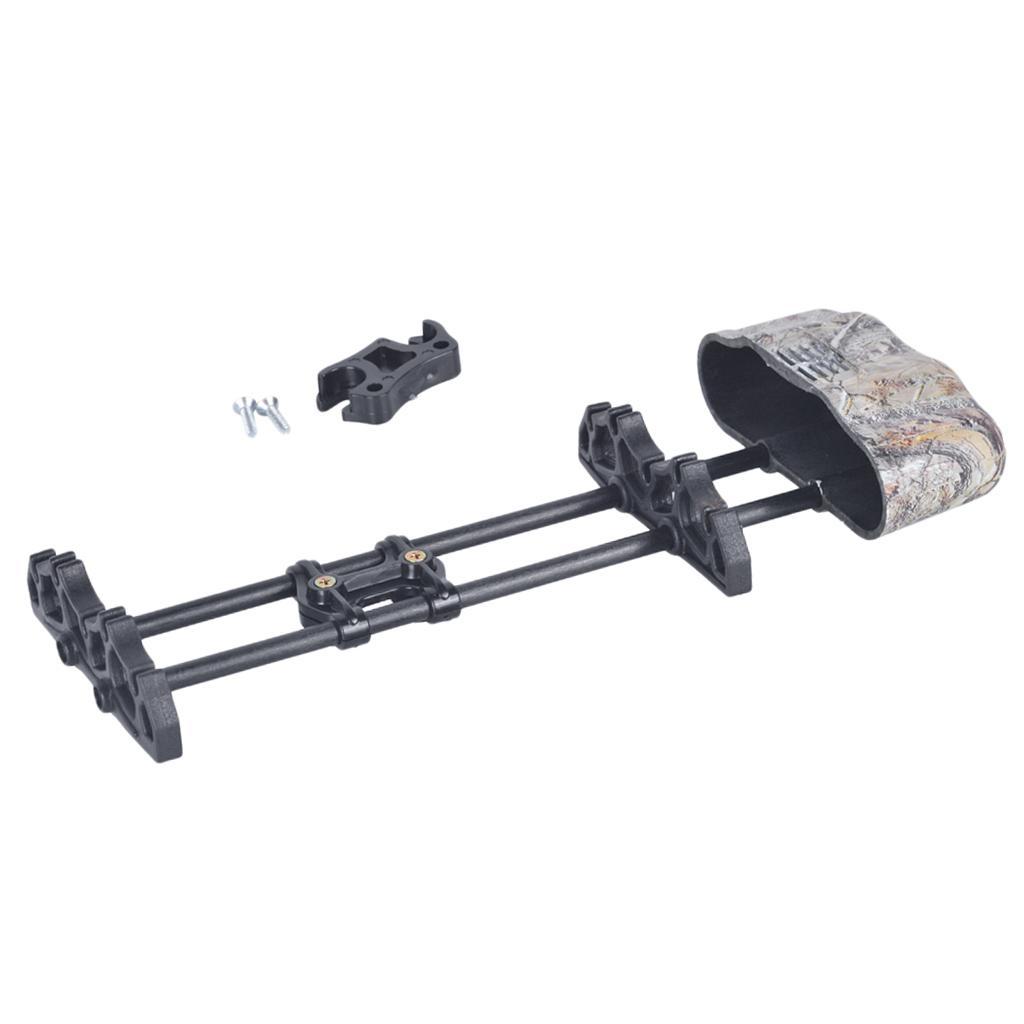 Hunting Light Weight Archery Compound Bow 5-Arrow Quiver Holder Camouflage