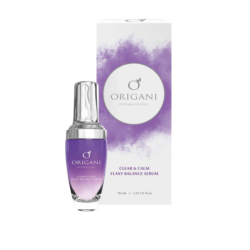 Tinh chất Cân Bằng Dầu Origani Dermassure Clear &amp; Calm - Origani Dermassure Clear &amp; Calm Flaxy Balance Serum - Có Chứng Nhận Hữu Cơ - Xuất Xứ Úc - Dưỡng Da Giúp Cung Cấp Dưỡng Chất Và Độ Ẩm