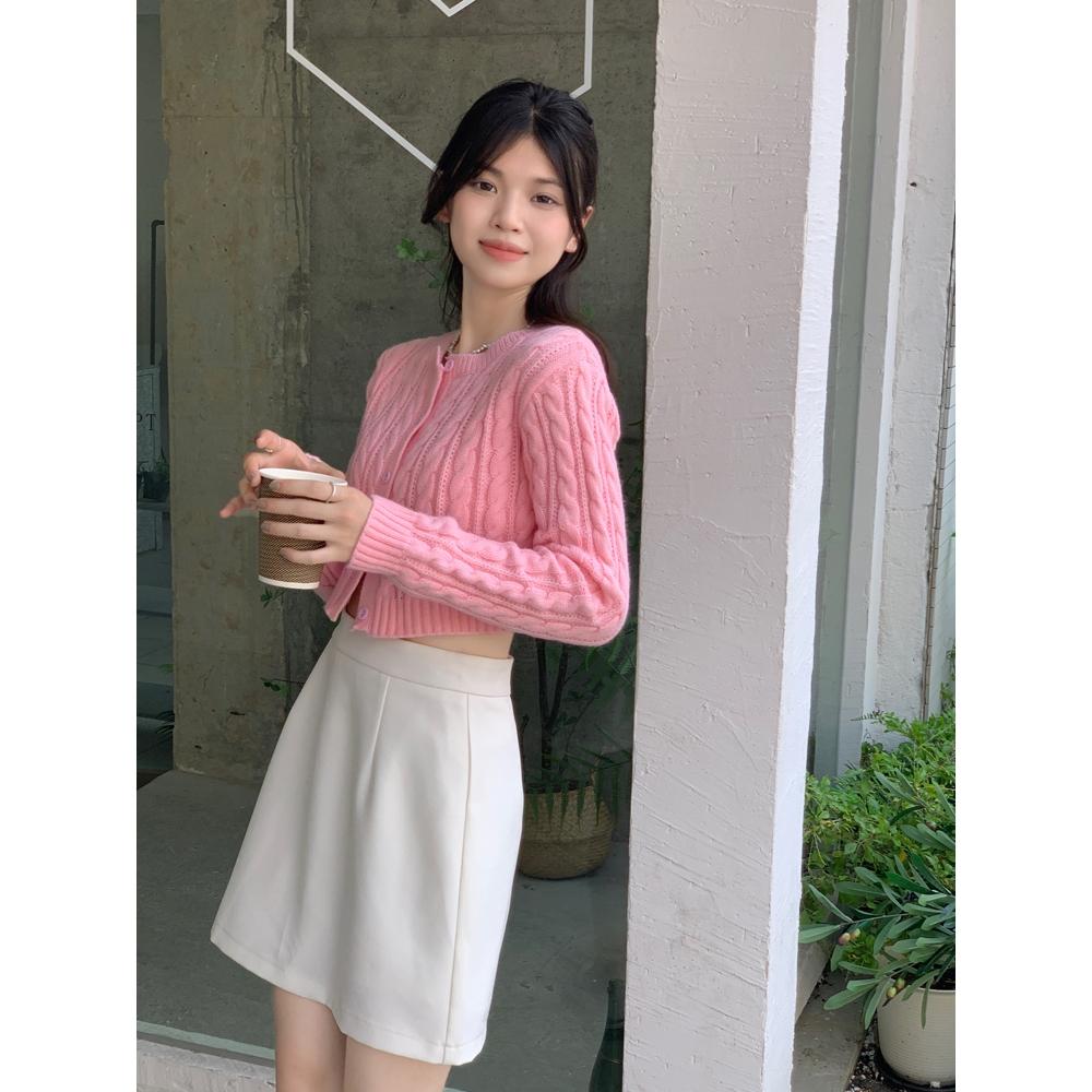 Áo KHOÁC len nữ cardigan dệt kim croptop VẶN THỪNG phối nhiều kiểu sang trọng