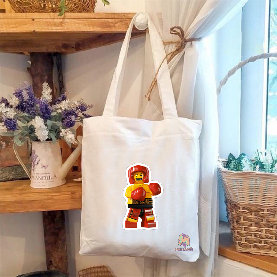 Túi Tote in hình chủ đề Bí mật cơn lốc Ninjago