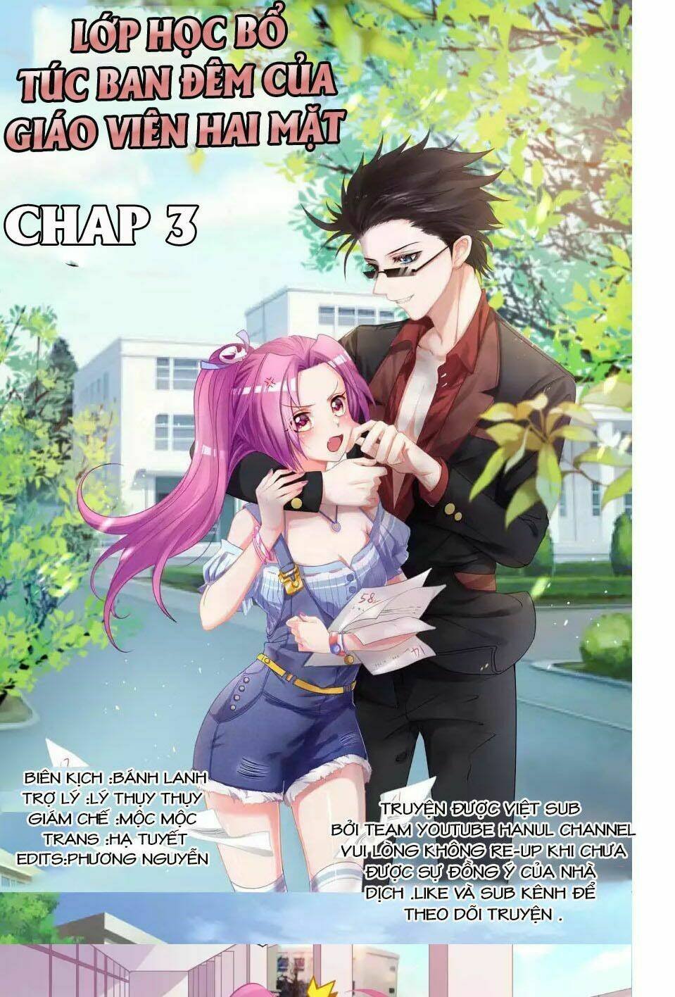 lớp học bổ túc ban đêm của giáo viên hai mặt chapter 3 1