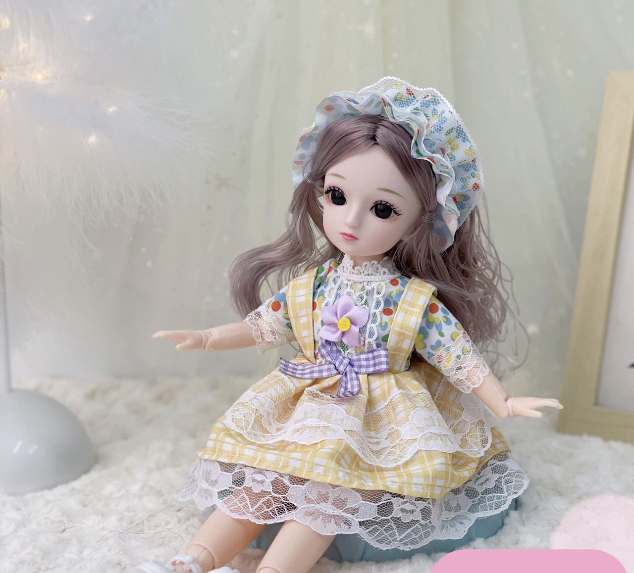 Búp Bê BJD Mắt Ngọc 3D Trong Những Bộ Váy Xinh Xắn - Cao 30Cm ...