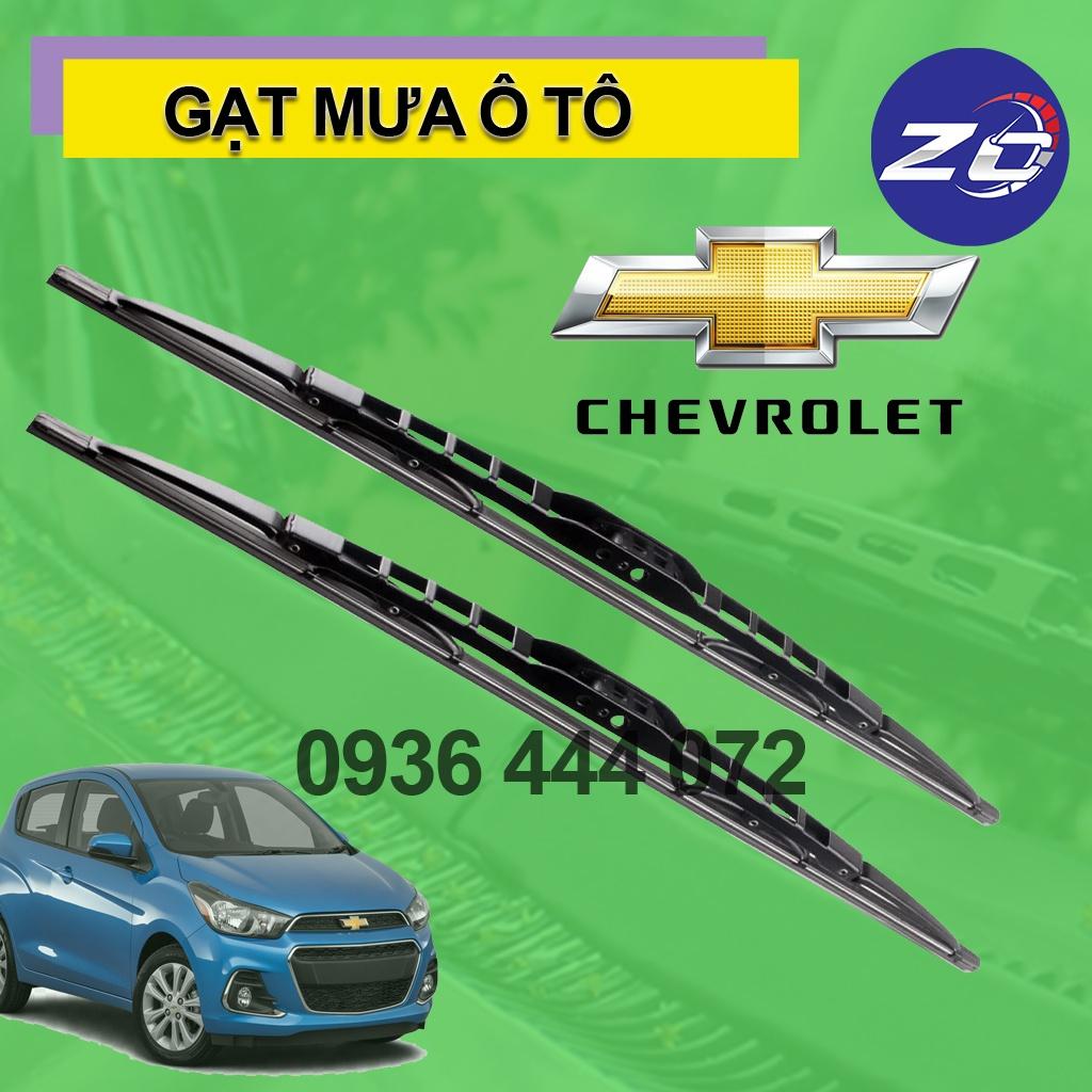 Thanh gạt mưa ô tô Chevrolet Spark, Traiblazer, Cruze, Captiva, Aveo gạt mưa oto xe hơi khung sắt lưỡi silicon cấp