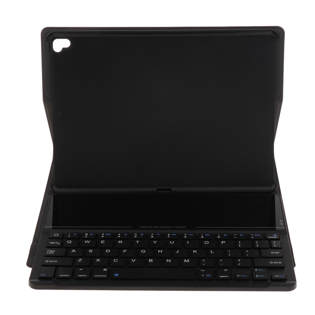 Glass Bluetooth 3.0 Removable Keyboard Case Cover for iPad 9.7''