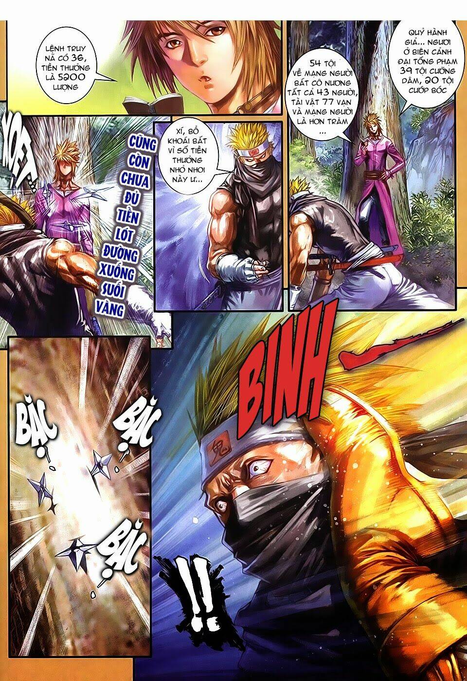 tân tác tứ đại danh bổ chapter 1 16