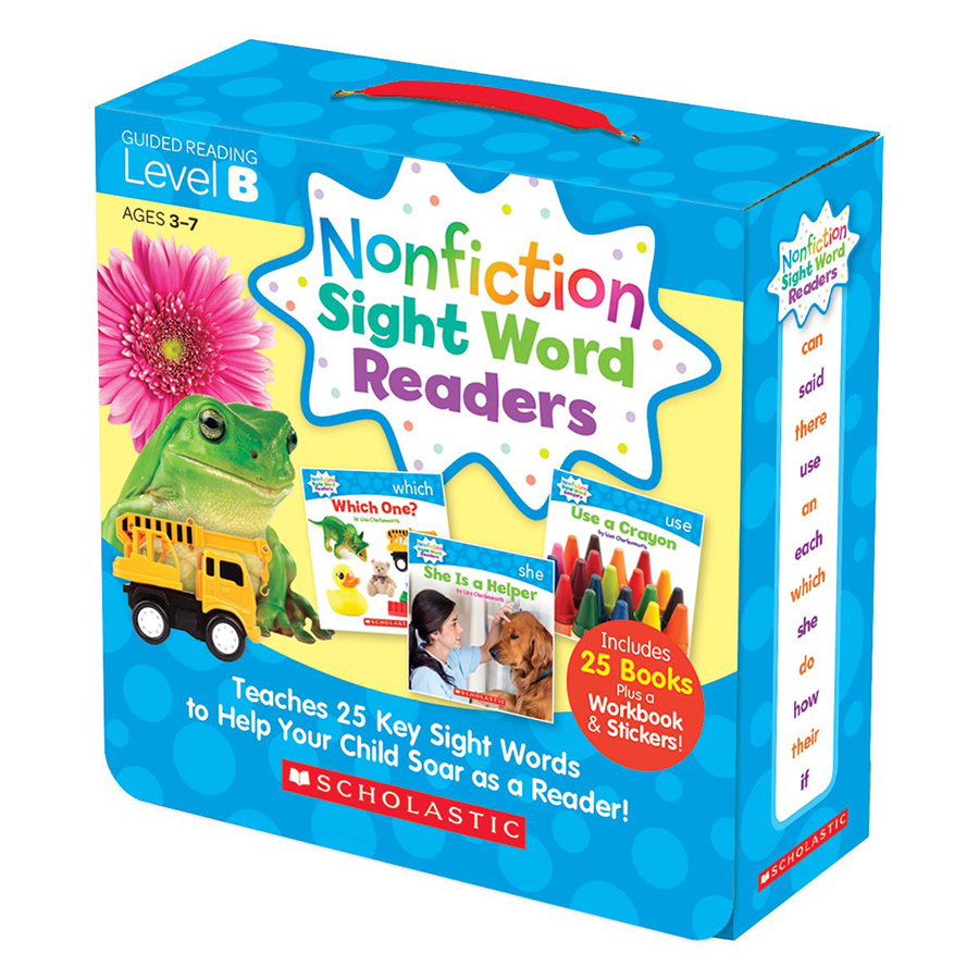 Nonfiction Sight Word Readers Level B With Cd (Student Pack)