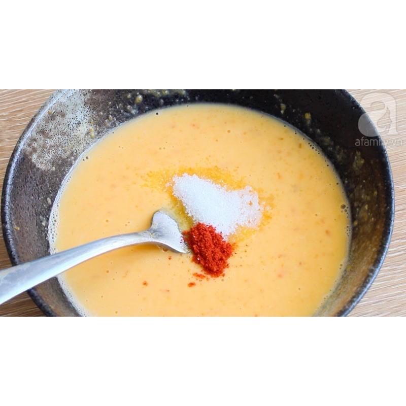 Bột trứng muối Gumi Egg làm sốt trứng muối, bột lắc