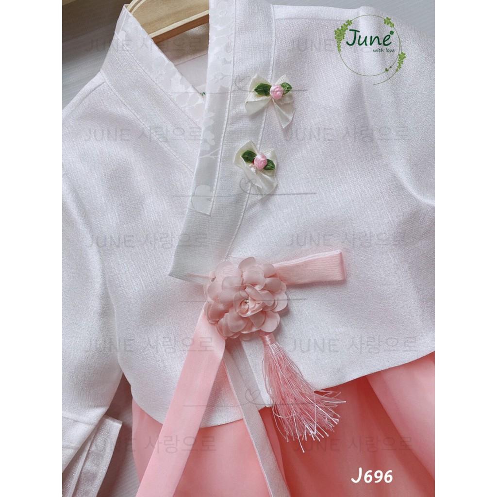 Váy Đầm Bé Gái Phong Cách Hàn Quốc - Thiết Kế Kiểu Dáng Handbok Cách Điệu Siêu Đáng Yêu