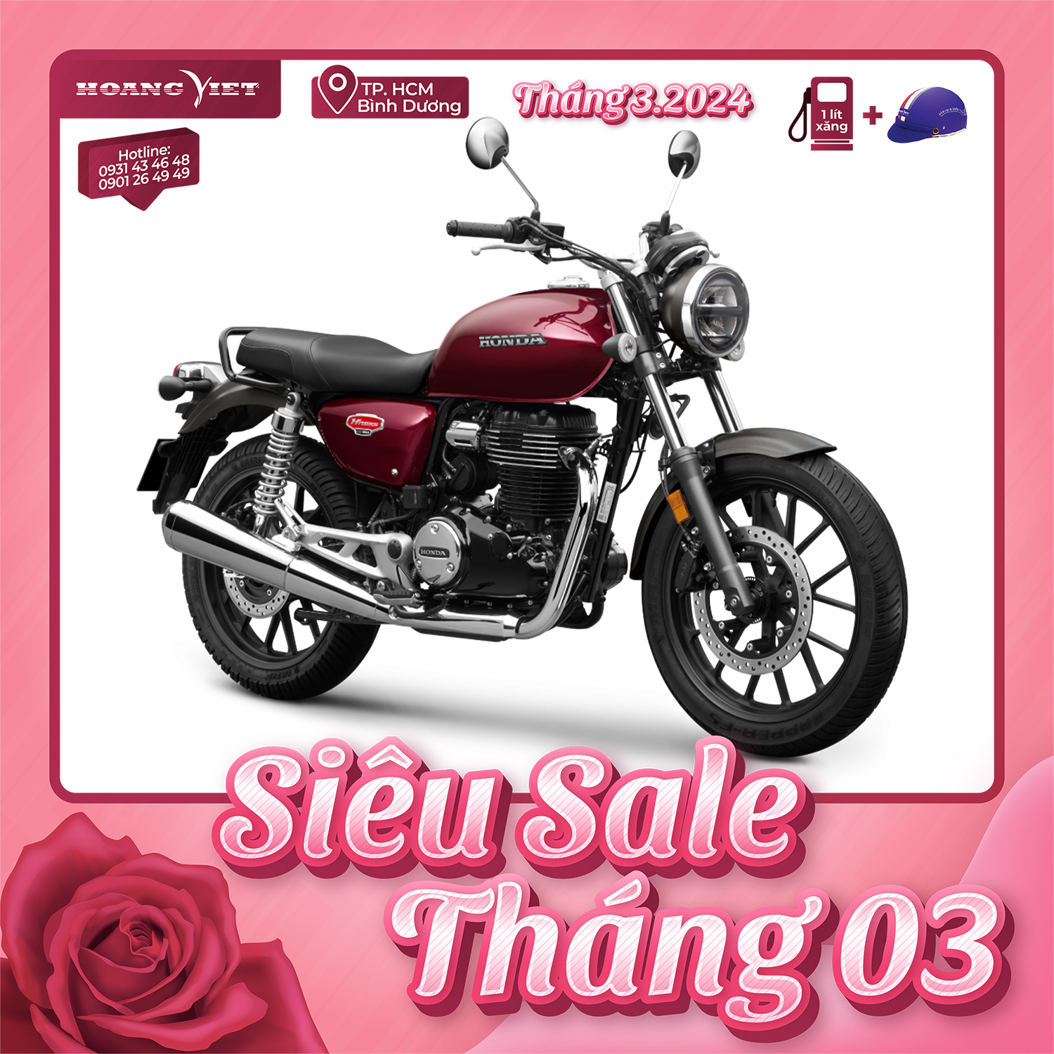 Xe máy Honda CB350 H'ness 2024