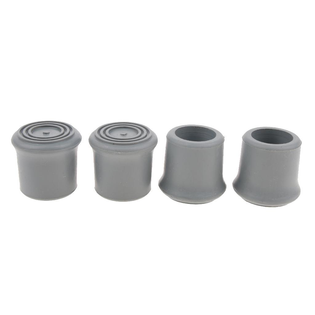 8pcs 22mm Trekking Pole Tip End Rubber Cap Hiking Ferrules