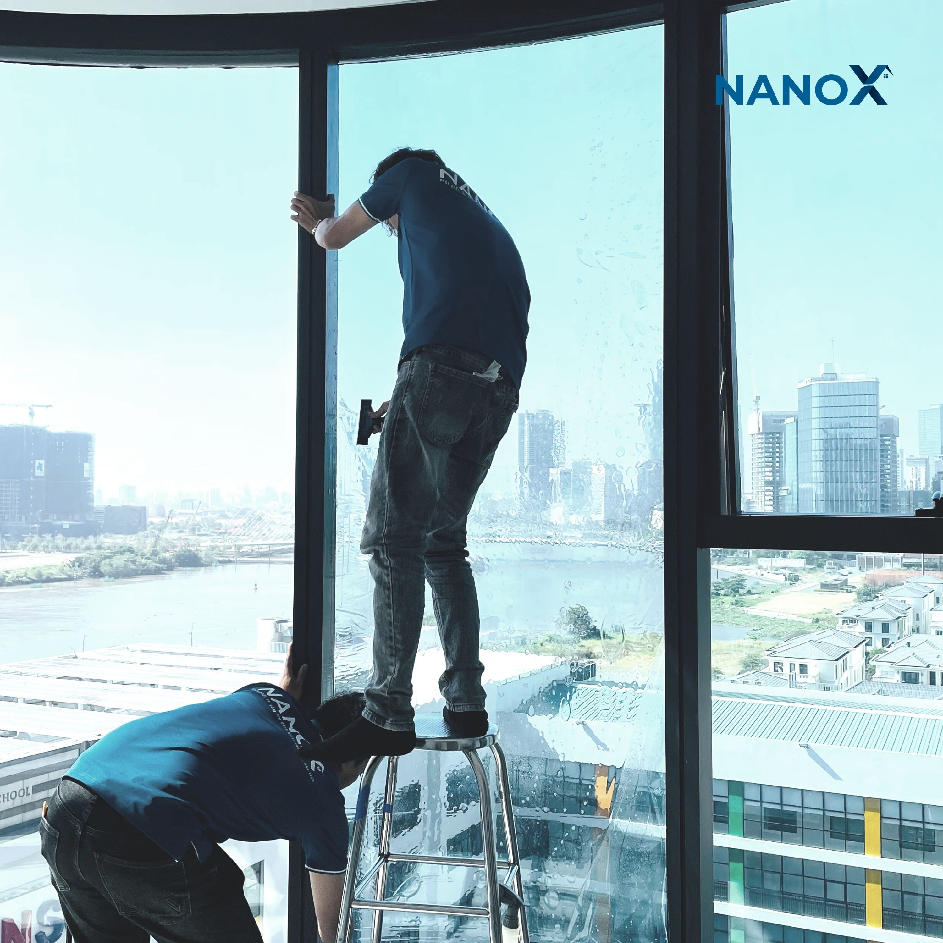 Phim cách nhiệt cửa kính NanoX D80 trong suốt cao cấp cho nhà kính