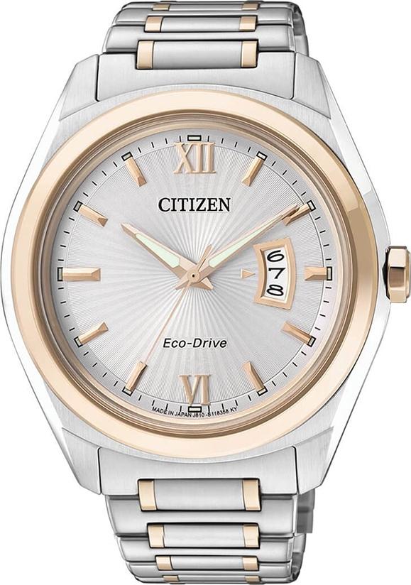 Đồng Hồ Nam Dây Thép CITIZEN AW1104-55A (44mm) - Bạc