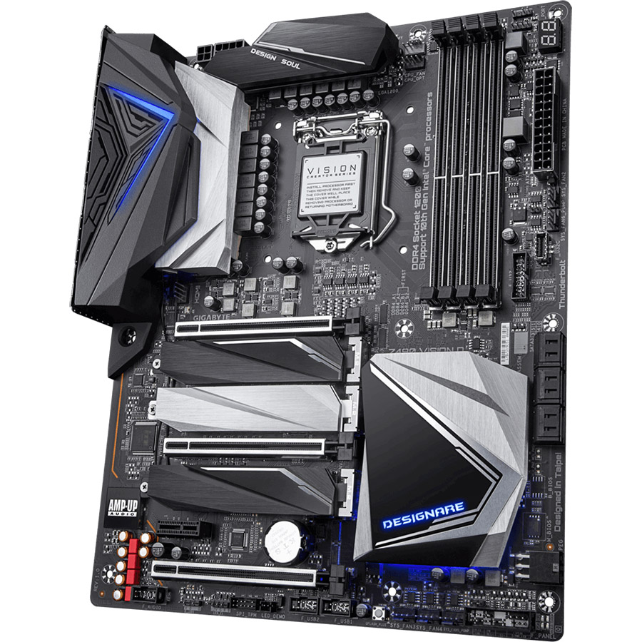 Bo mạch chủ Mainboard Gigabyte Z490 VISION D - Hàng Chính Hãng