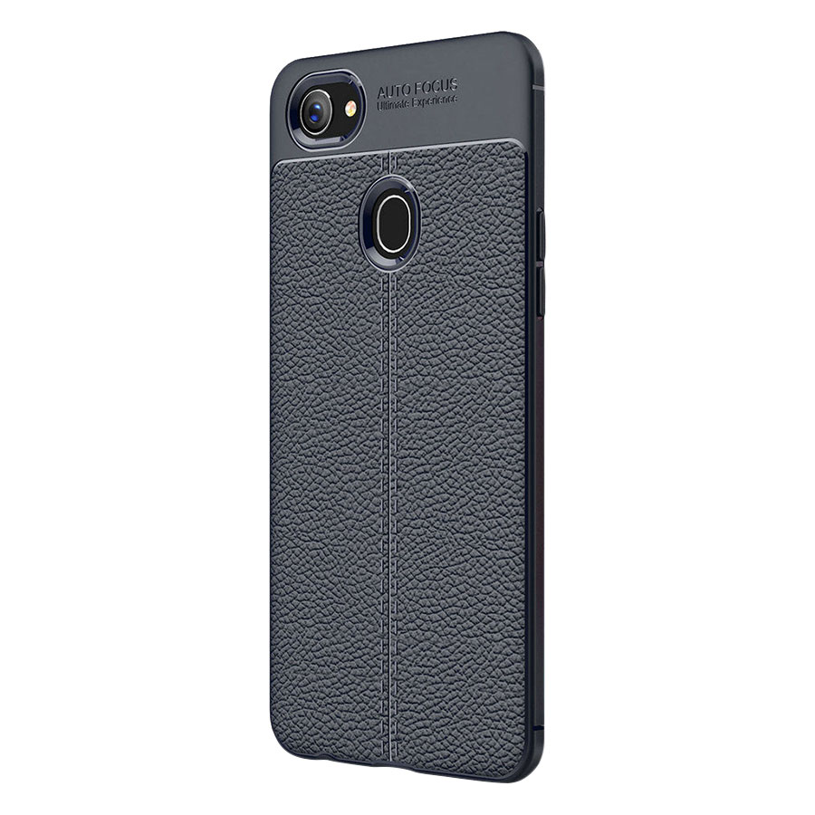 Ốp Lưng Dẻo Giả Da Chống Sốc Dành Cho Oppo F7