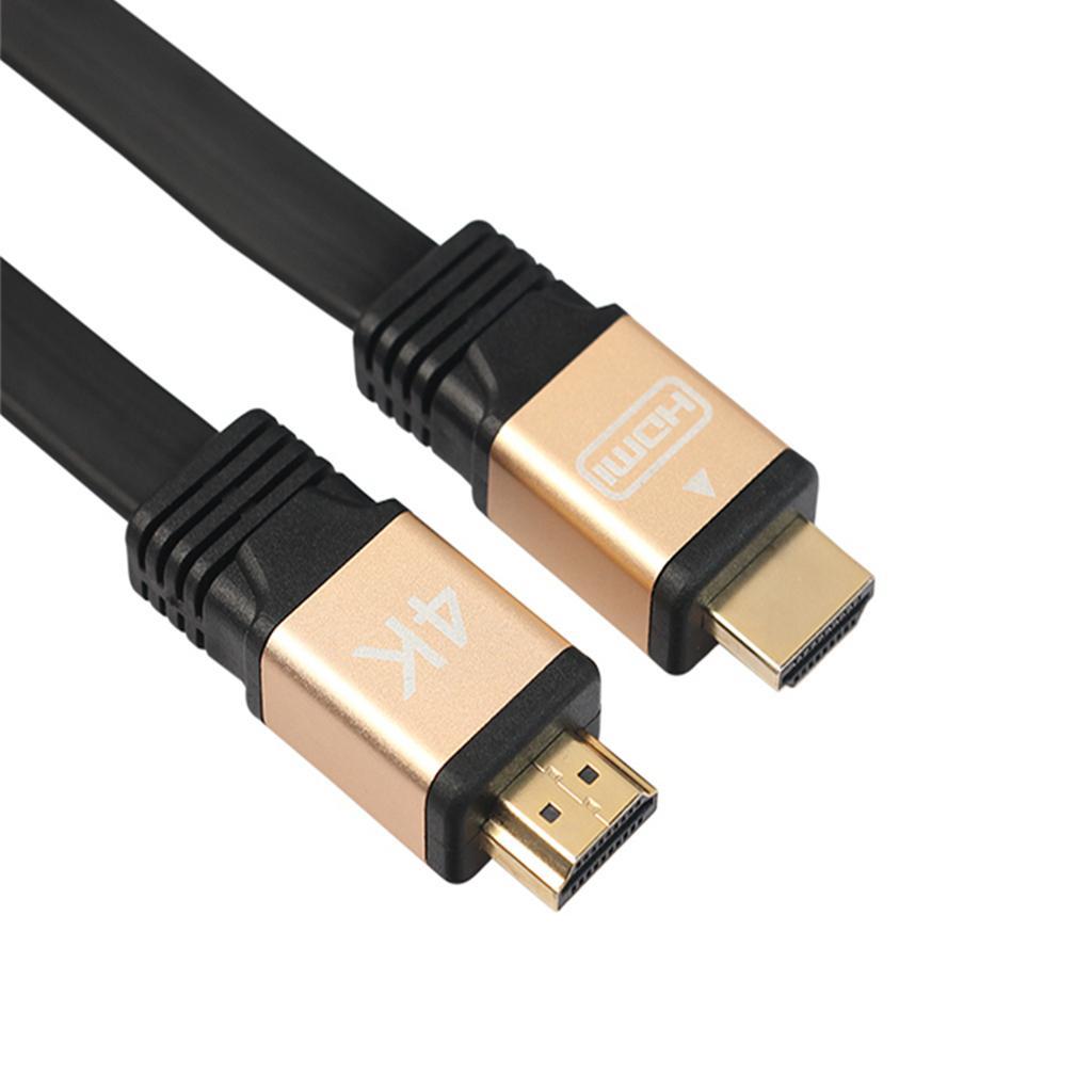 HDMI 2.0 Cable High Speed Gold Plated HMI to HDMI Cord for HDTV PS4 Projector 1m