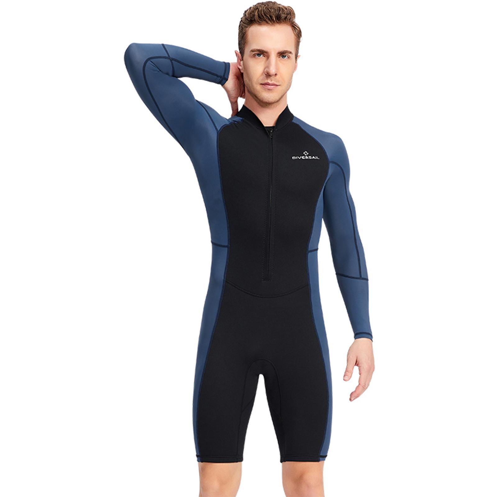 1.5mm Neoprene Men Wetsuit Diving Suit Keep Warm Wet Suit Kayaking Swimming