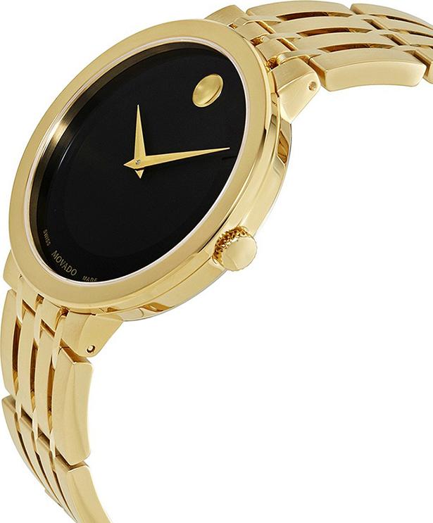 Đồng Hồ Nam Dây Kim Loại Movado 0607059 (39mm) - Vàng