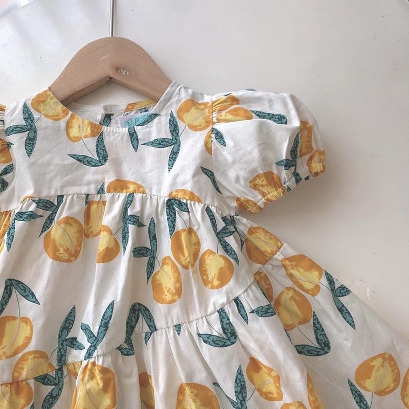 Váy thiết kế babydoll, váy công chúa cho bé gái từ 1-6 tuổi