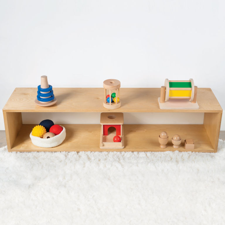 kệ gỗ montessori Đựng Đồ Chơi Cho Bé, Đồ Dùng Trẻ Em, Bỉm Sữa,Sách Vở Chất Liệu Gỗ Thông tự nhiên