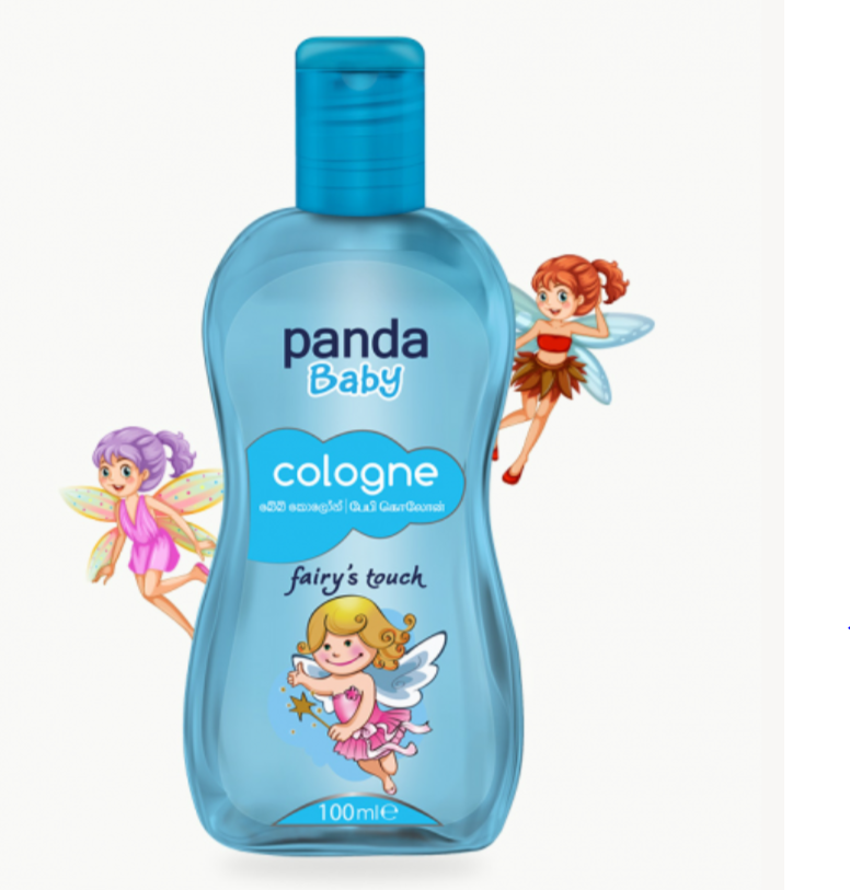 Combo hộp 3 Nước Hoa cho bé Panda Baby Cologne 100ml (xanh, hồng, vàng)