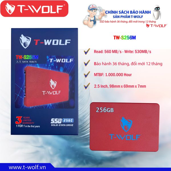 SSD T-Wolf TW-S256M HÀNG NHẬP KHẨU